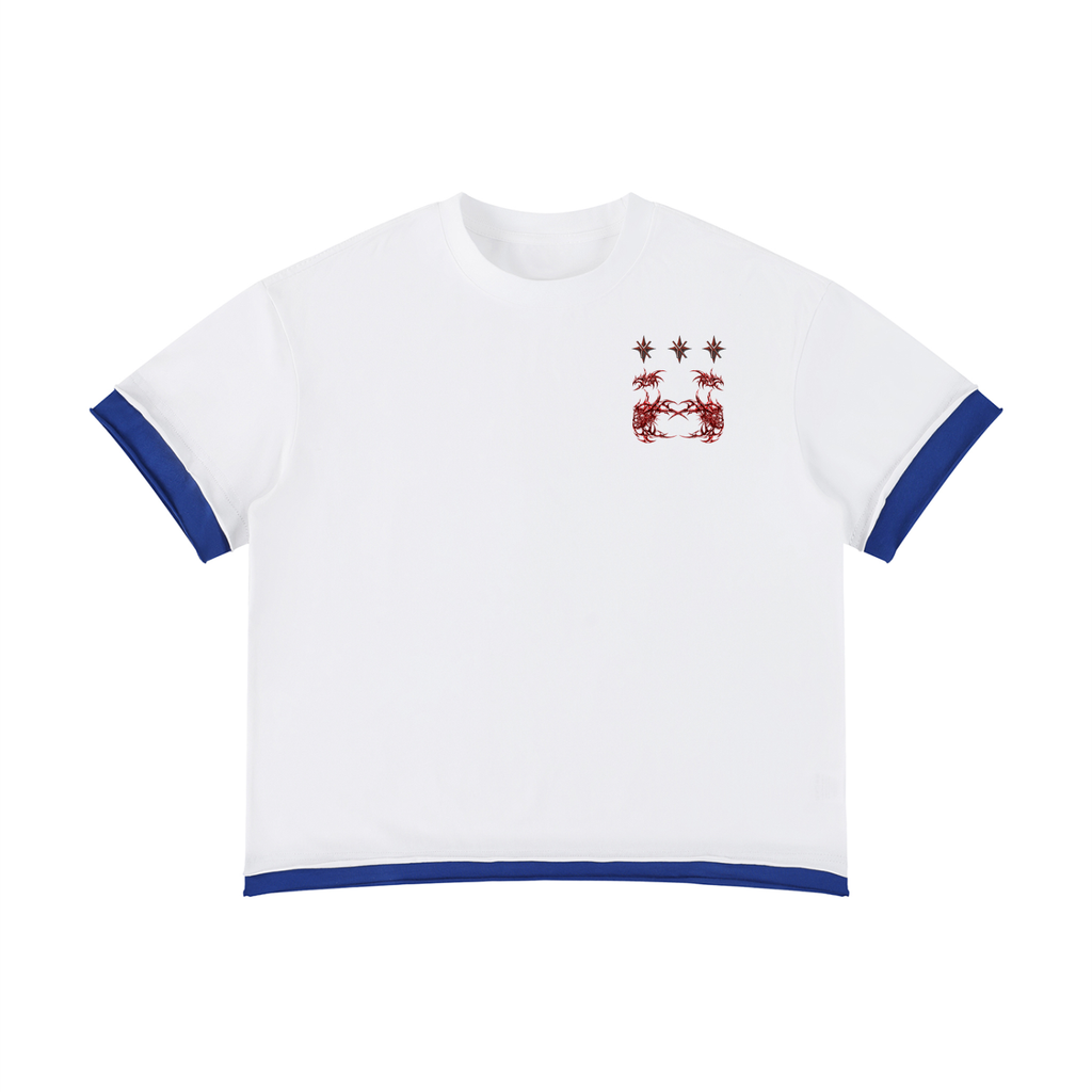 Unisex Futbol Block T-Shirt