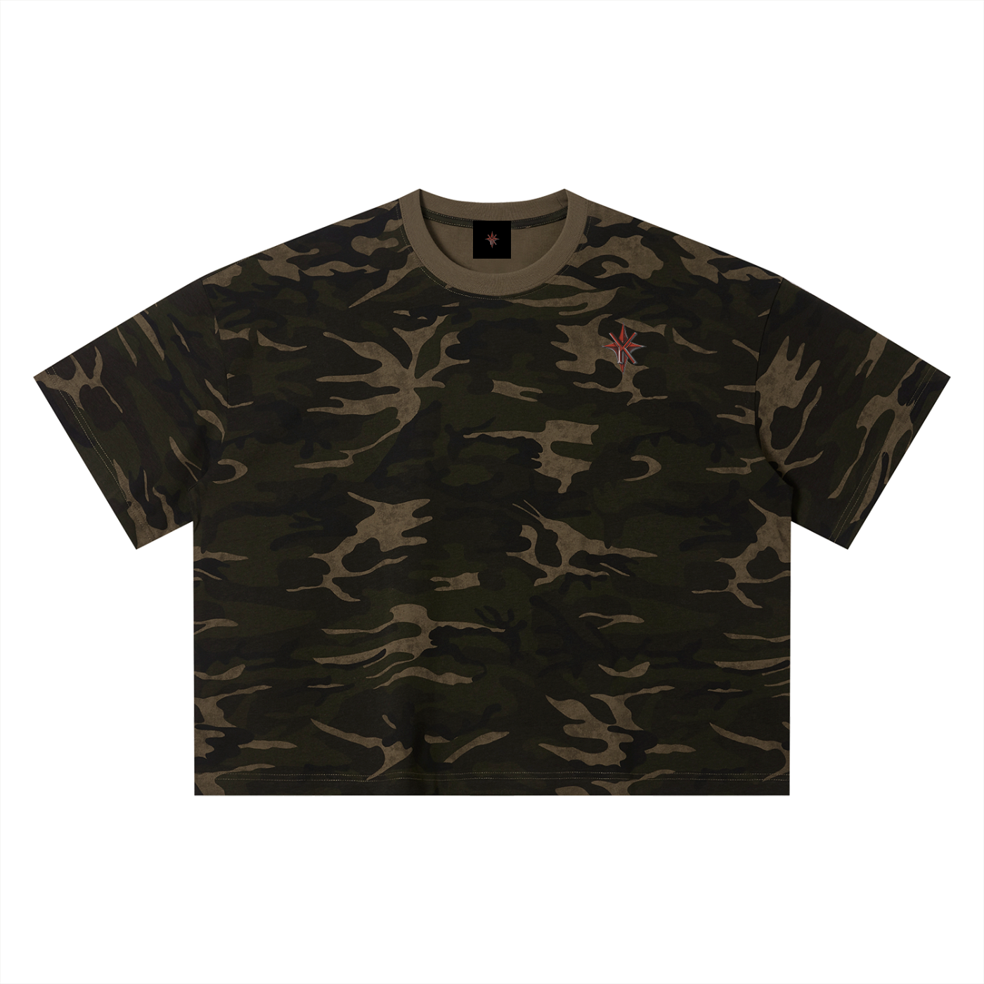 Unisex Camo Boxy T-Shirt