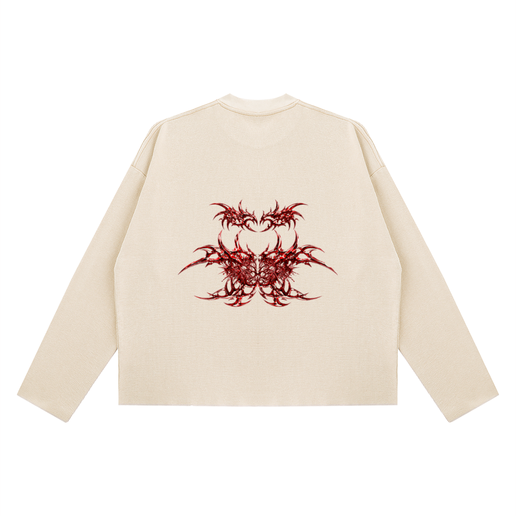 Unisex Boxy Waffle Raw T-Shirt