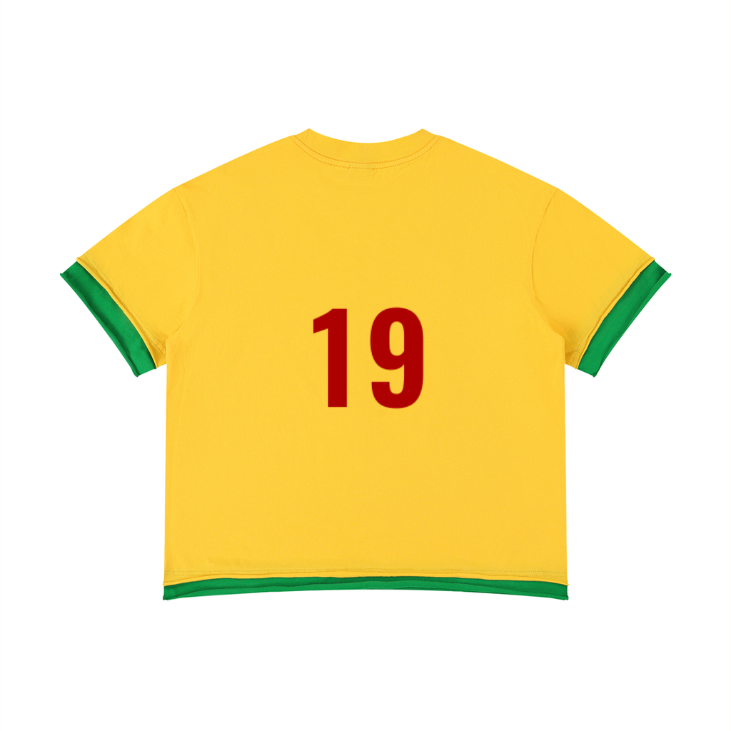 Unisex Futbol Block T-Shirt