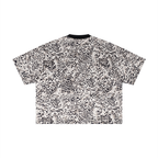 Unisex Reverse Leopard Print Boxy T-Shirt