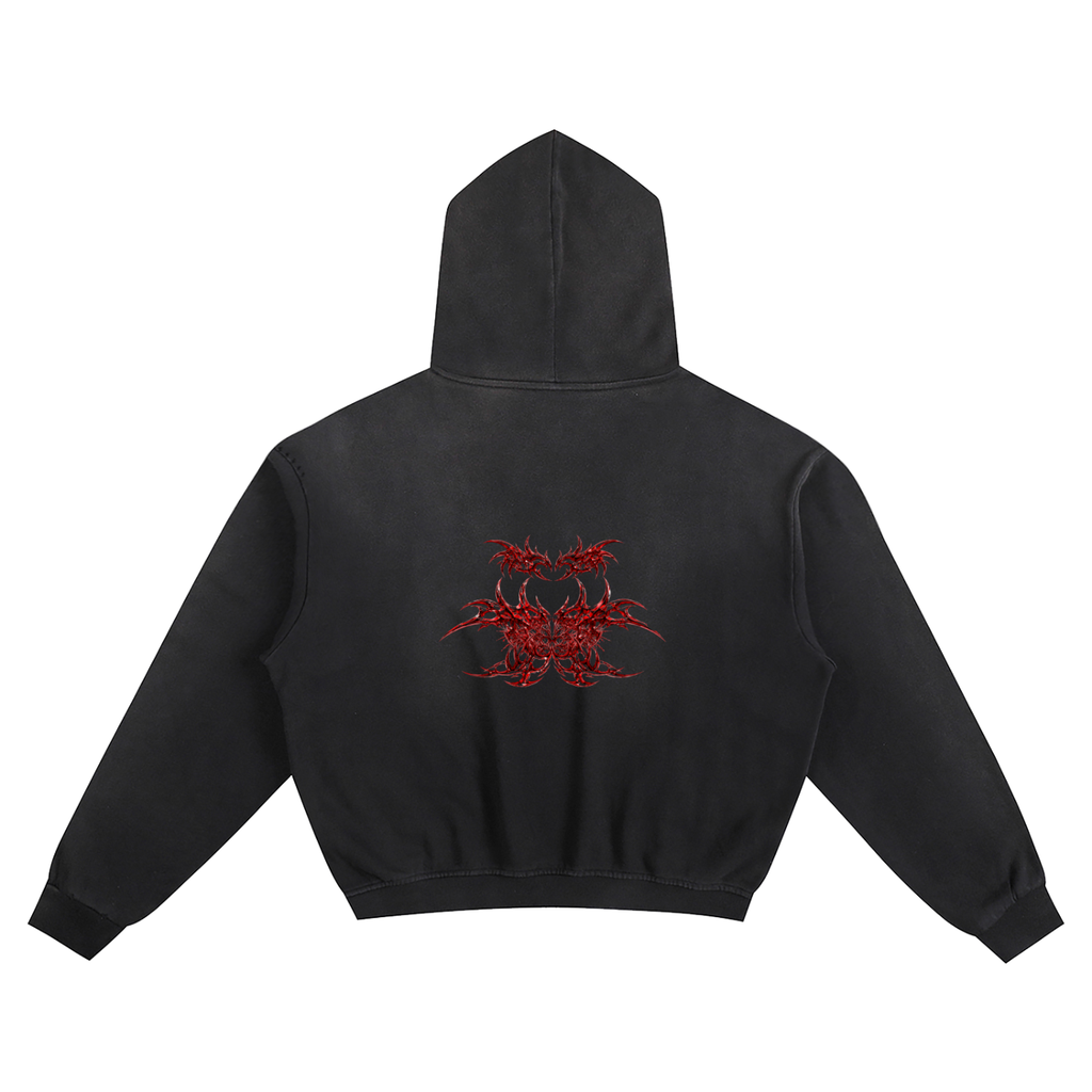 Tribal Boxy Hoodie