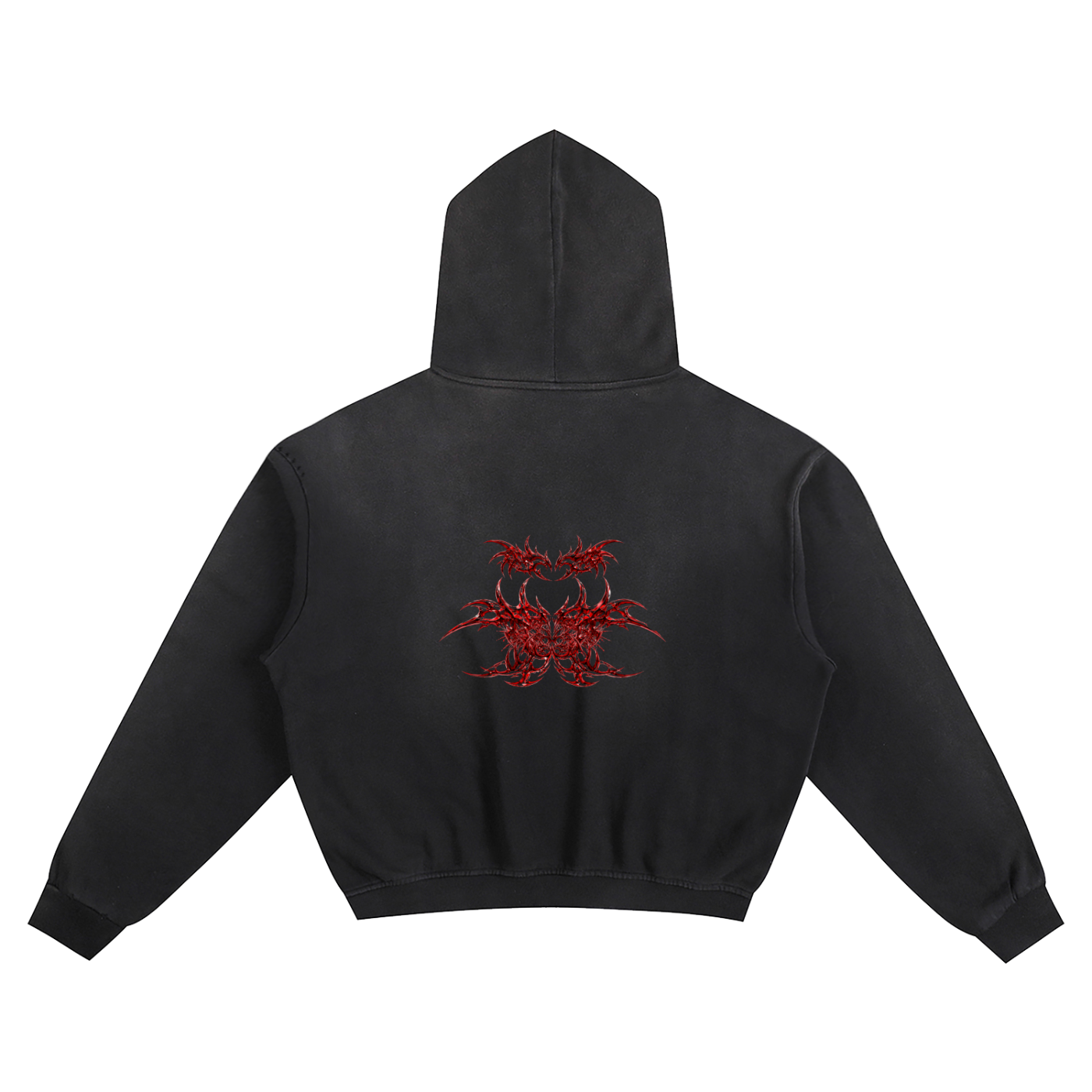 Tribal Boxy Hoodie