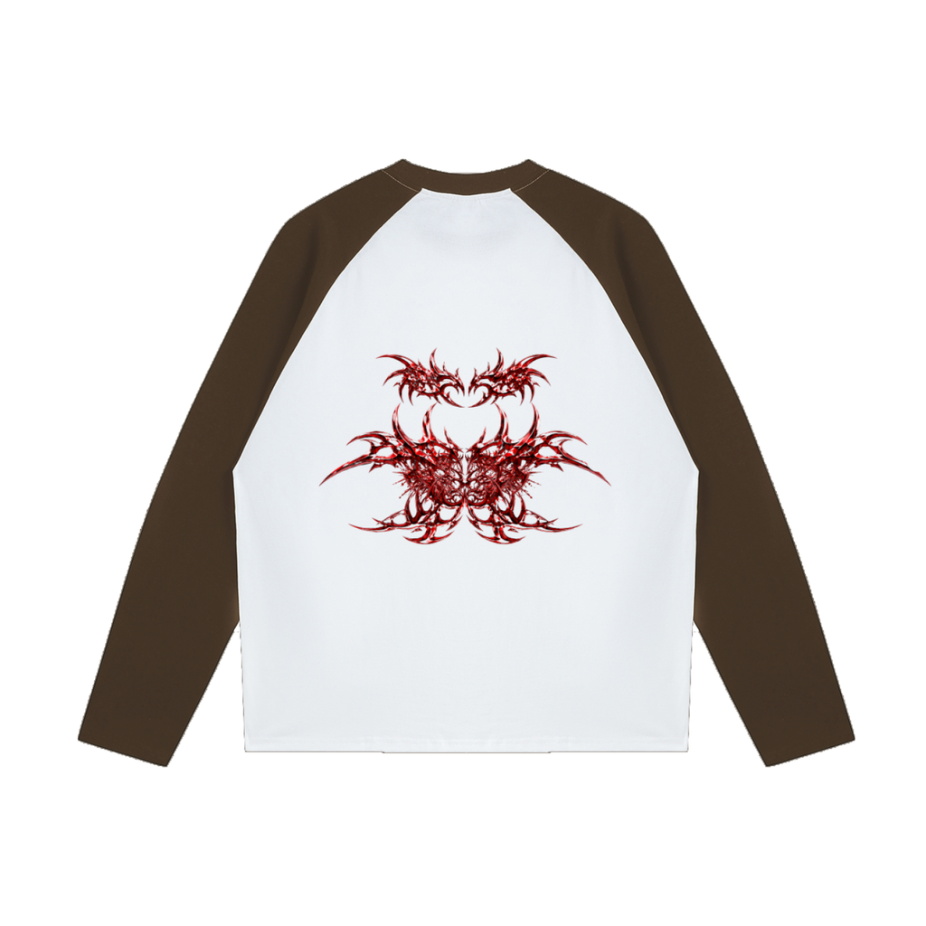 Tribal Raglan Long-Sleeve T-Shirt