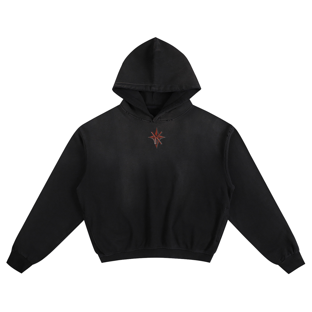 Tribal Boxy Hoodie