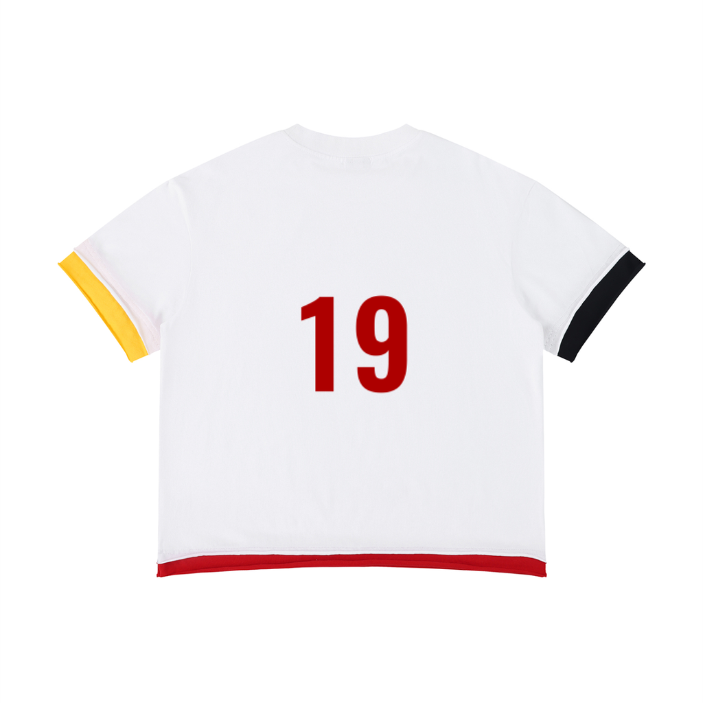 Unisex Futbol Block T-Shirt