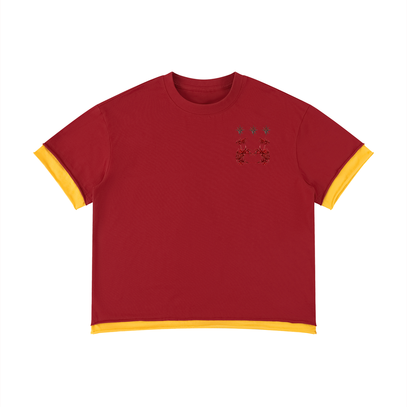 Unisex Futbol Block T-Shirt