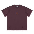 Hand-frayed Reversible T-shirt