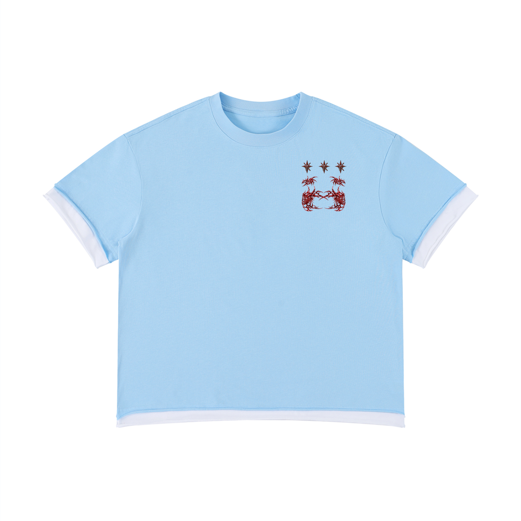 Unisex Futbol Block T-Shirt