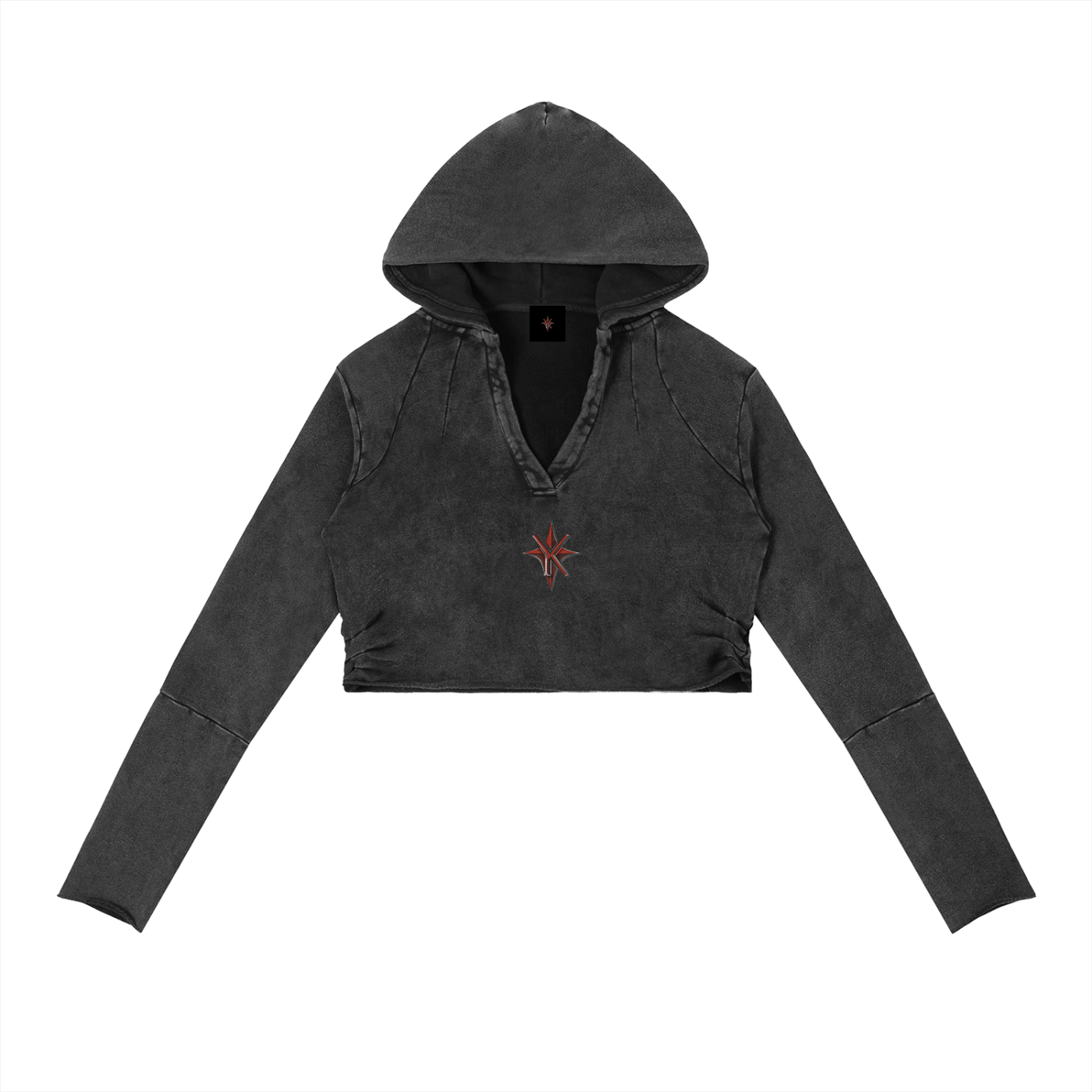 Vintage Raw Edge Hoodie