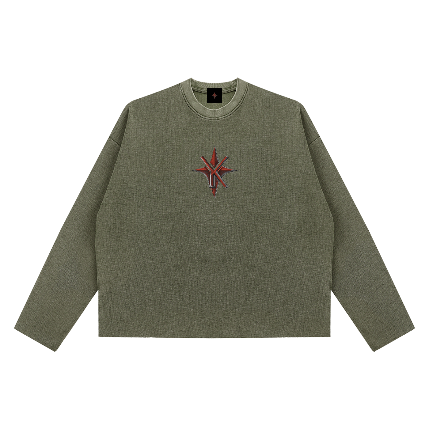 Unisex Boxy Waffle Raw T-Shirt