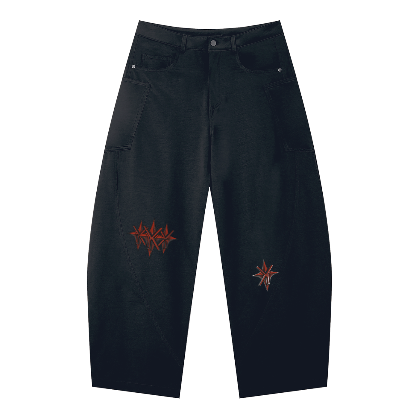 Men's Barrel Leg Pants