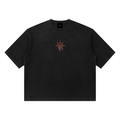 Unisex Mineral Wash Waffle Boxy T-Shirt