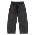 Snow Washed Drawstring Pants