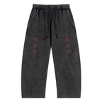 Snow Washed Drawstring Pants