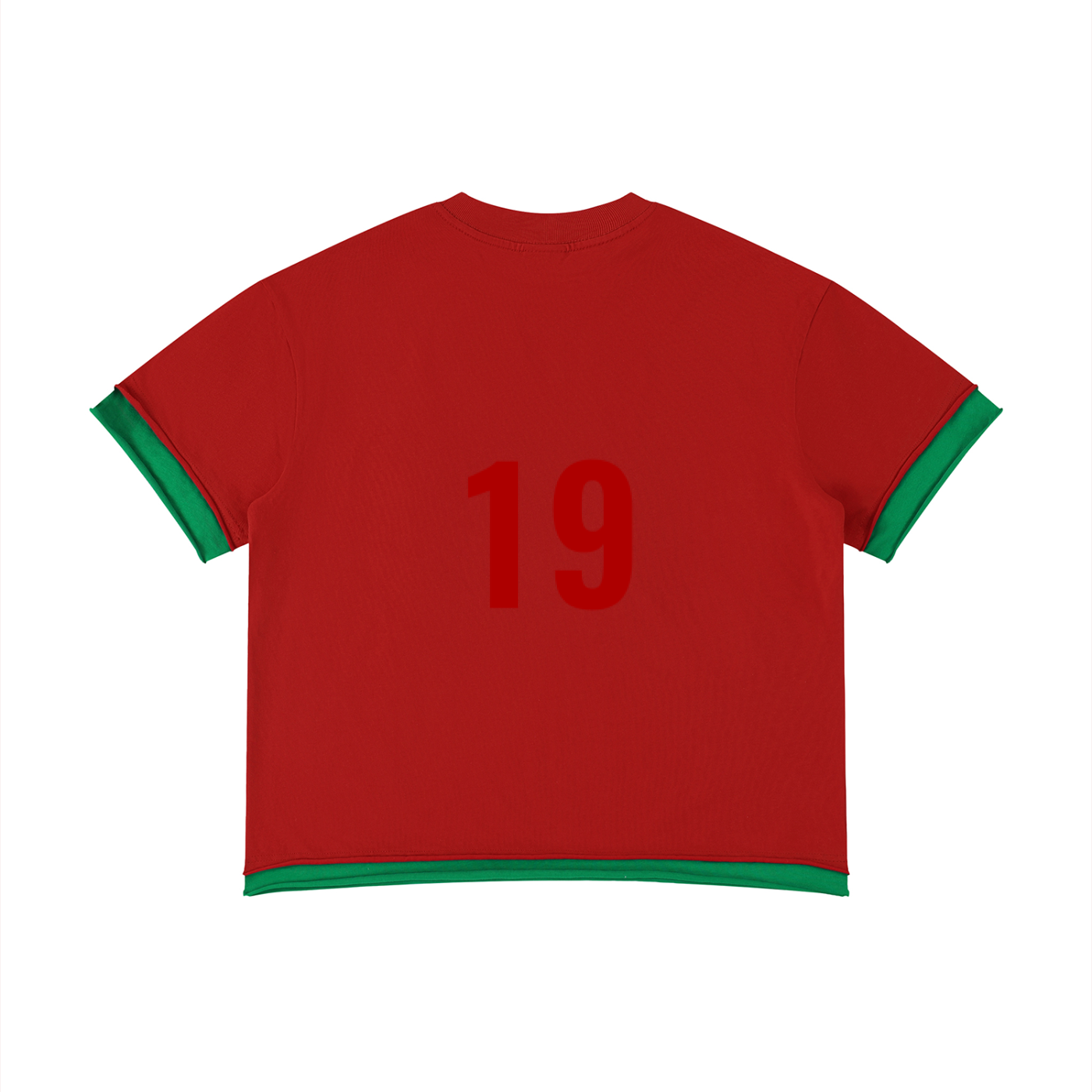 Unisex Futbol Block T-Shirt