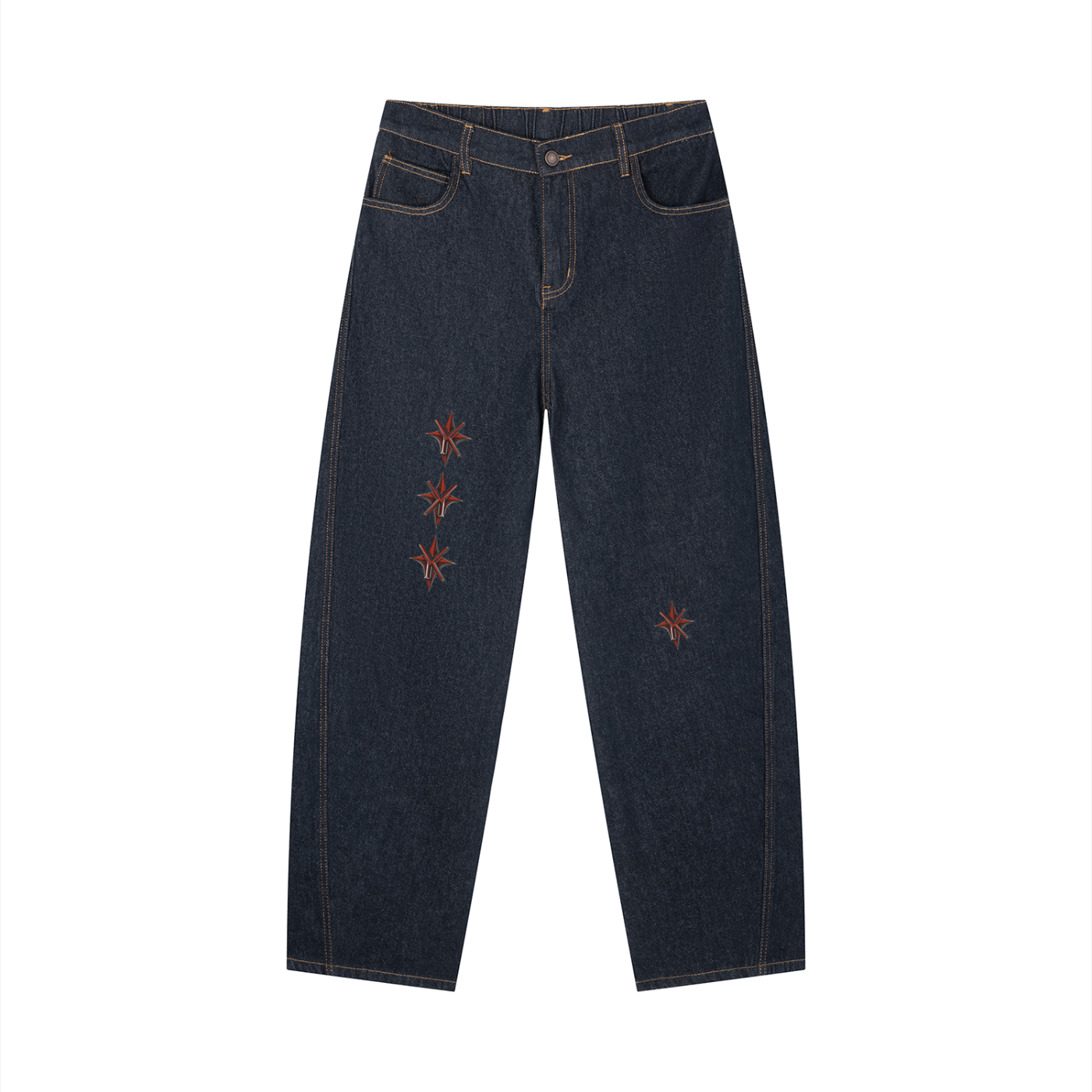 Men's Vintage Barrel Leg Jeans