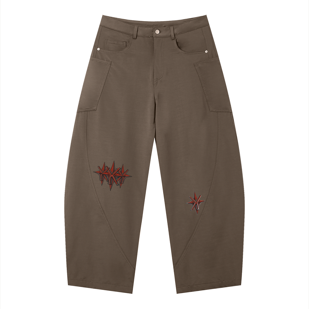 Men's Barrel Leg Pants