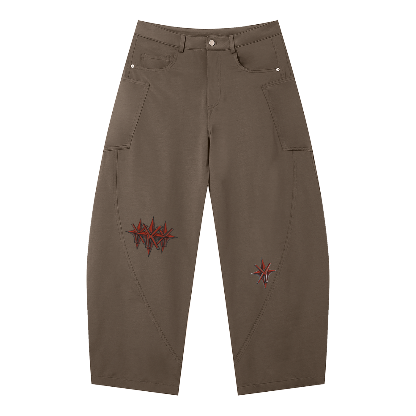 Men's Barrel Leg Pants