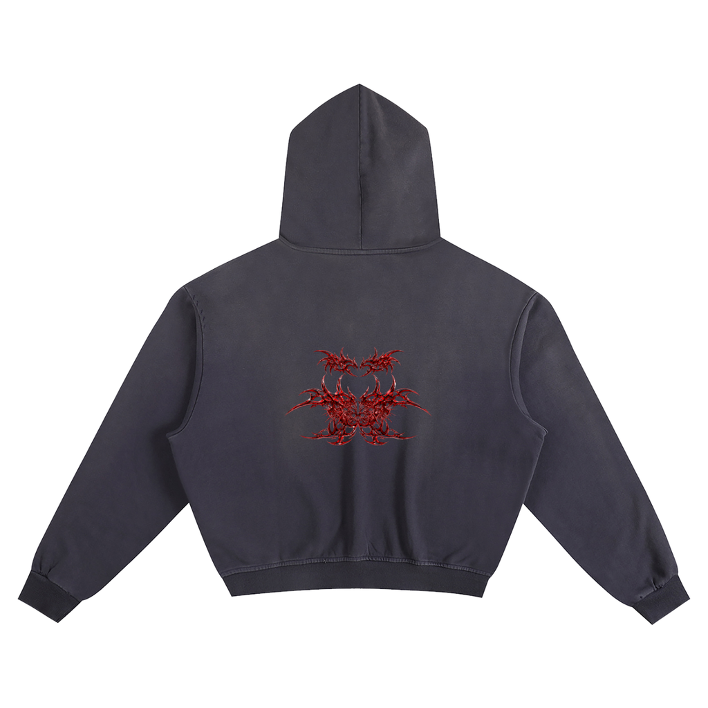 Tribal Boxy Hoodie