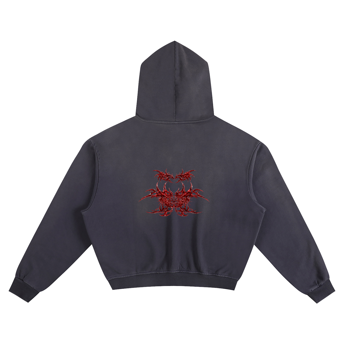 Tribal Boxy Hoodie