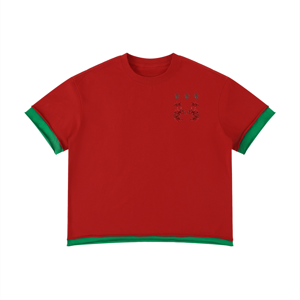 Unisex Futbol Block T-Shirt