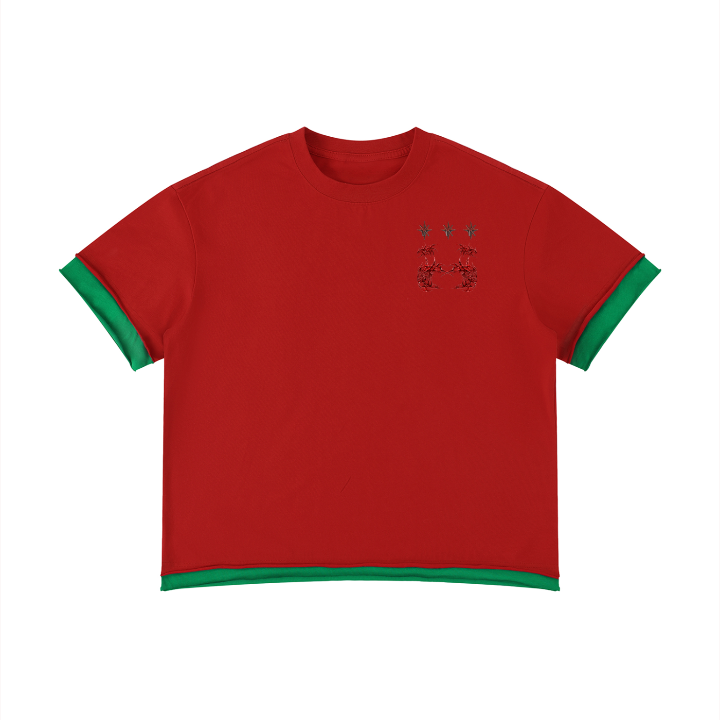 Unisex Futbol Block T-Shirt