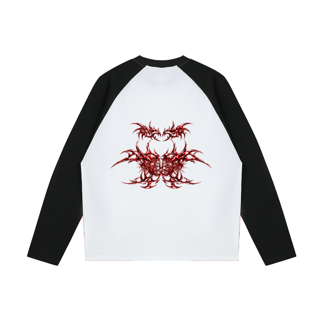 Tribal Raglan Long-Sleeve T-Shirt