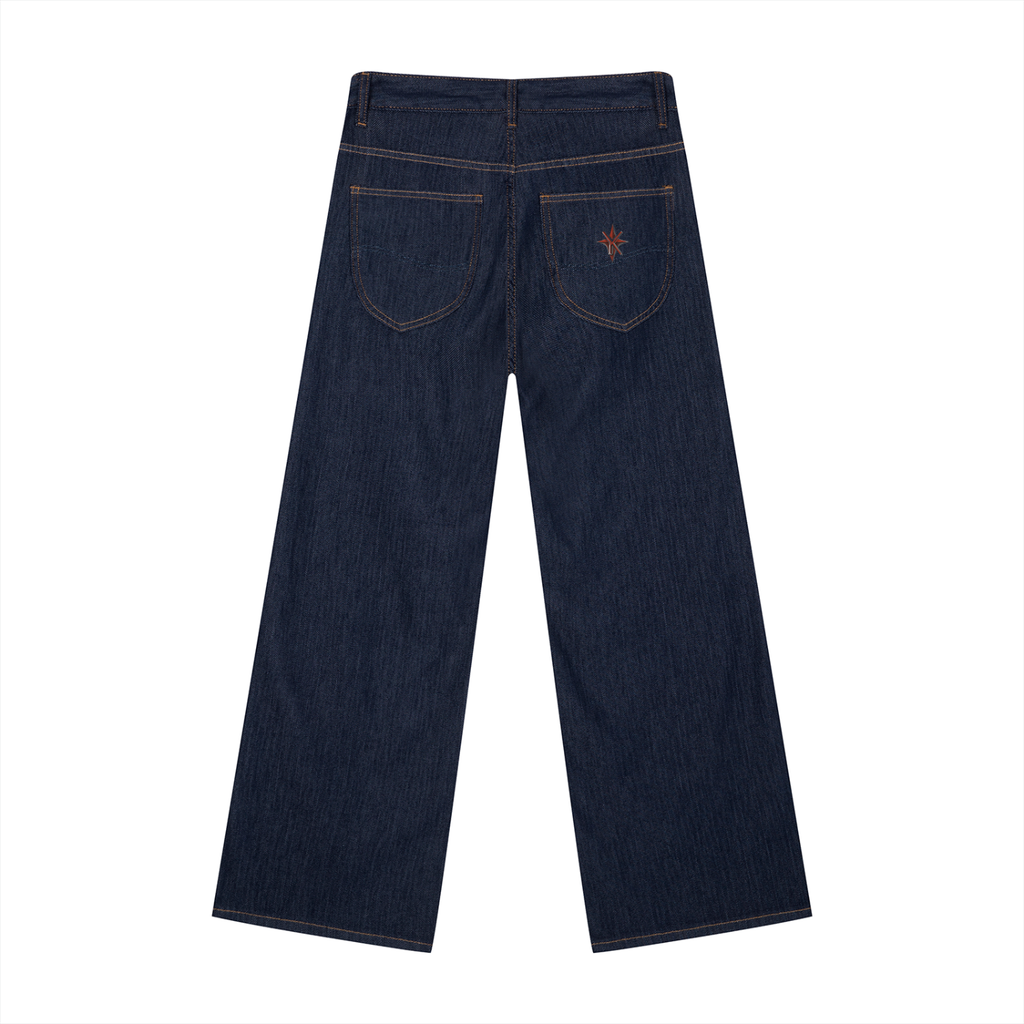 Men's Loose Fit Wide Leg Jeans