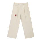 Adjustable Waist Straight-Leg Pants