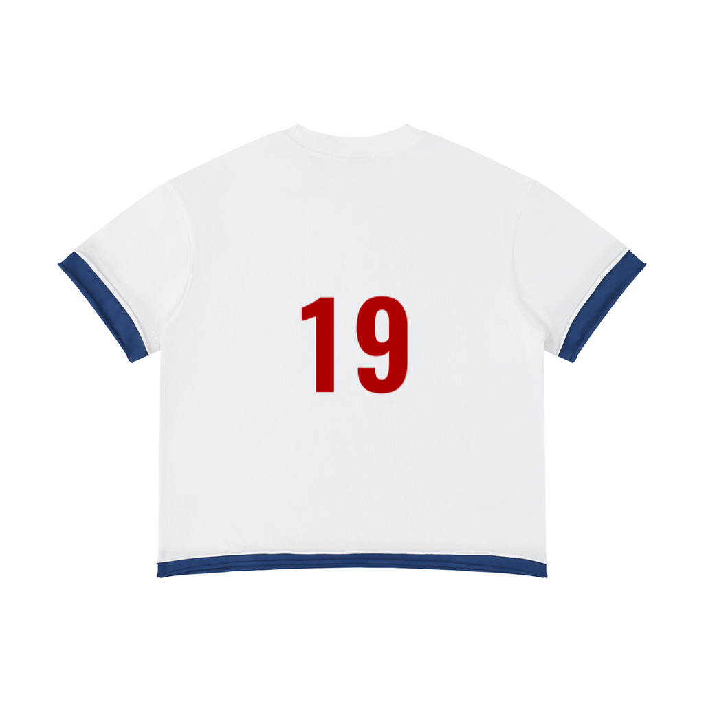 Unisex Futbol Block T-Shirt