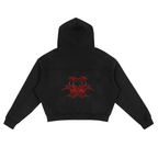 Fleece Zip-Up Boxy Hoodie