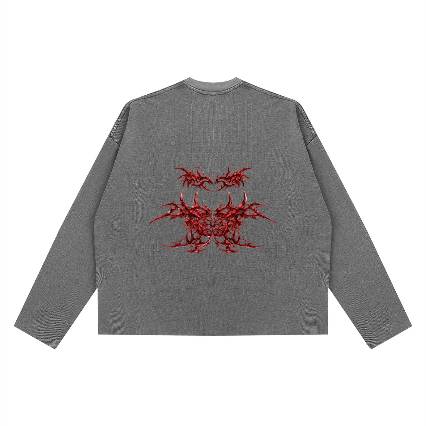 Unisex Boxy Waffle Raw T-Shirt