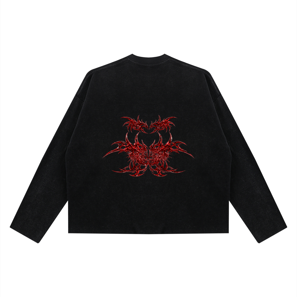 Unisex Boxy Waffle Raw T-Shirt