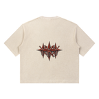 Unisex Mineral Wash Waffle Boxy T-Shirt