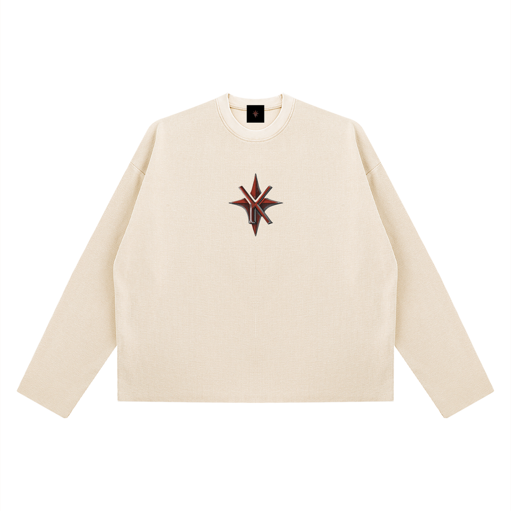 Unisex Boxy Waffle Raw T-Shirt