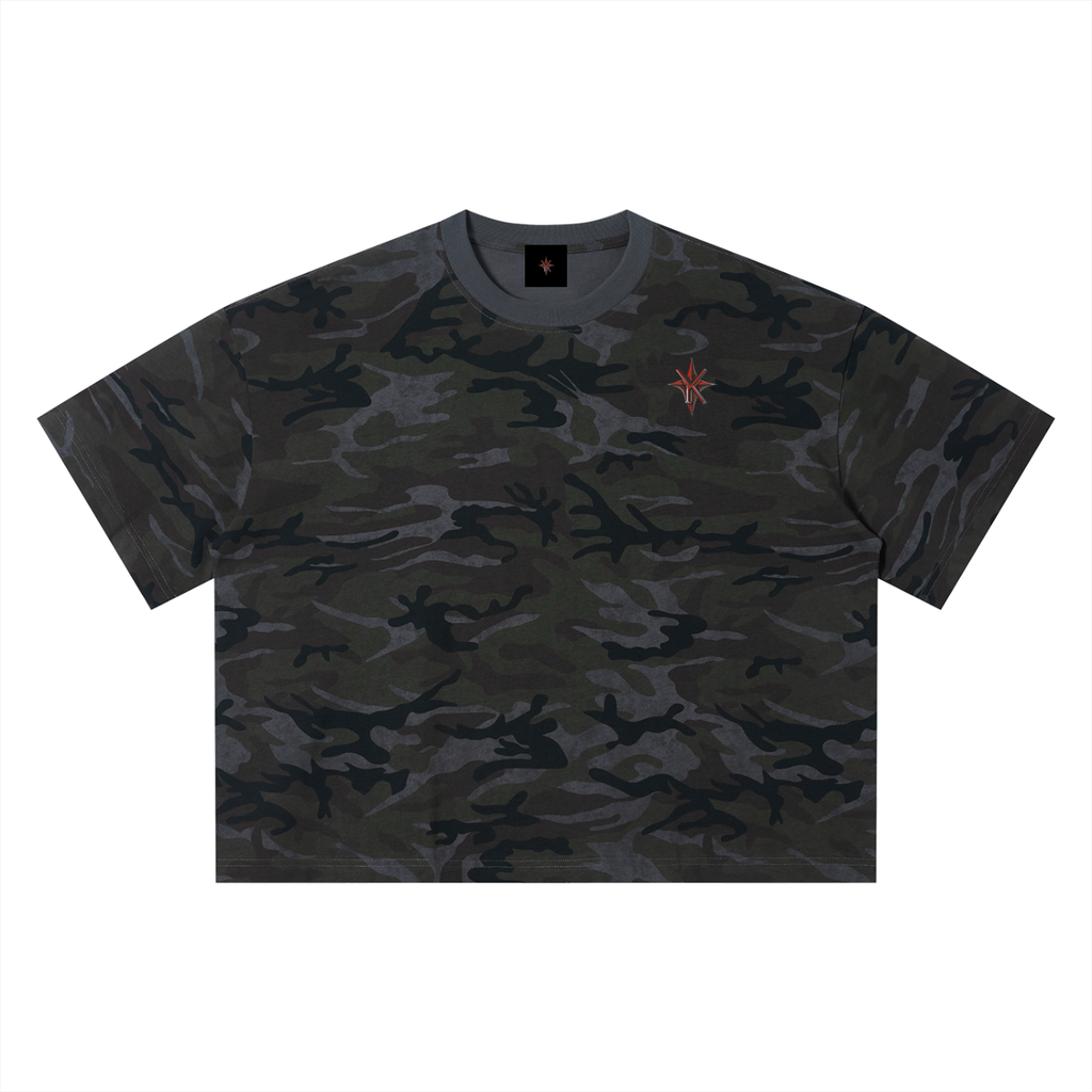Unisex Camo Boxy T-Shirt