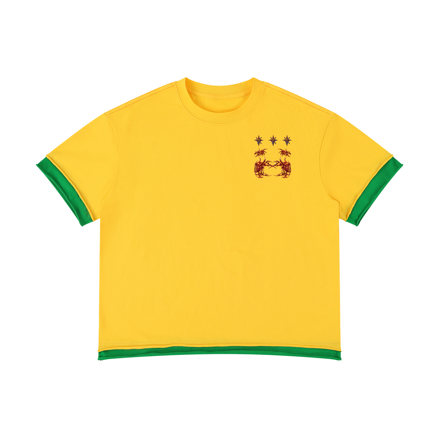 Unisex Futbol Block T-Shirt