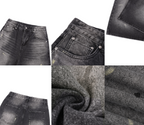 Men’s Vintage Wash Wide Leg Denim Shorts