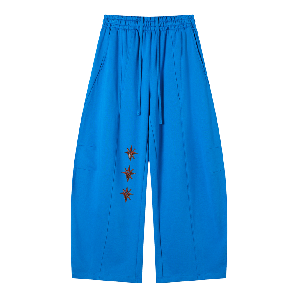 Heavyweight Wide Leg Panel Sweatpants