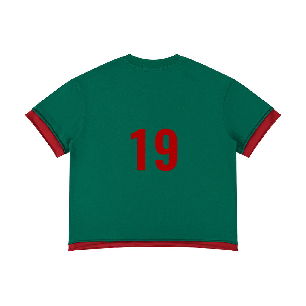 Unisex Futbol Block T-Shirt