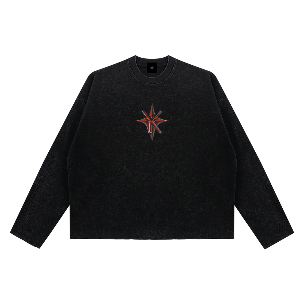 Unisex Boxy Waffle Raw T-Shirt