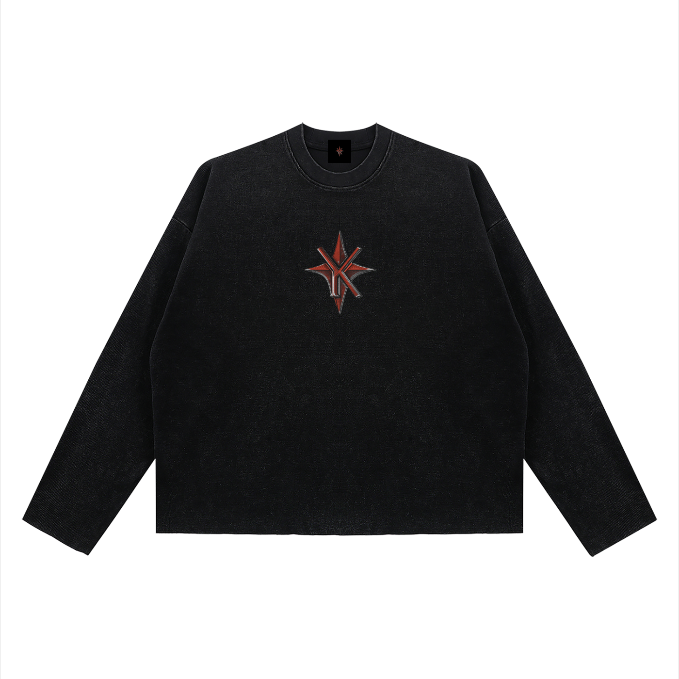 Unisex Boxy Waffle Raw T-Shirt