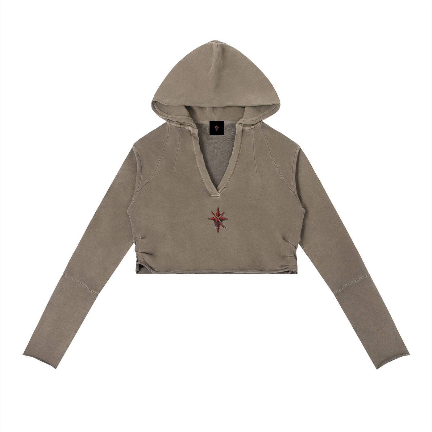Vintage Raw Edge Hoodie