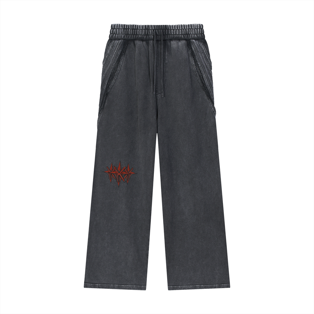 Tape Raw Edge Sweatpants
