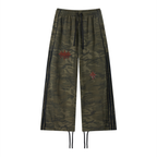 Unisex Camo Wide Leg Sweatpants